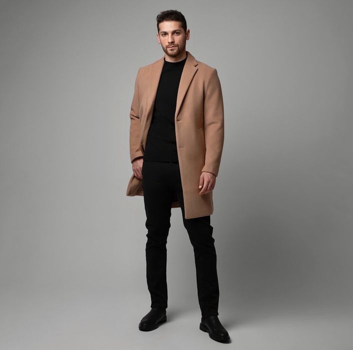 Пальто мужской стилный