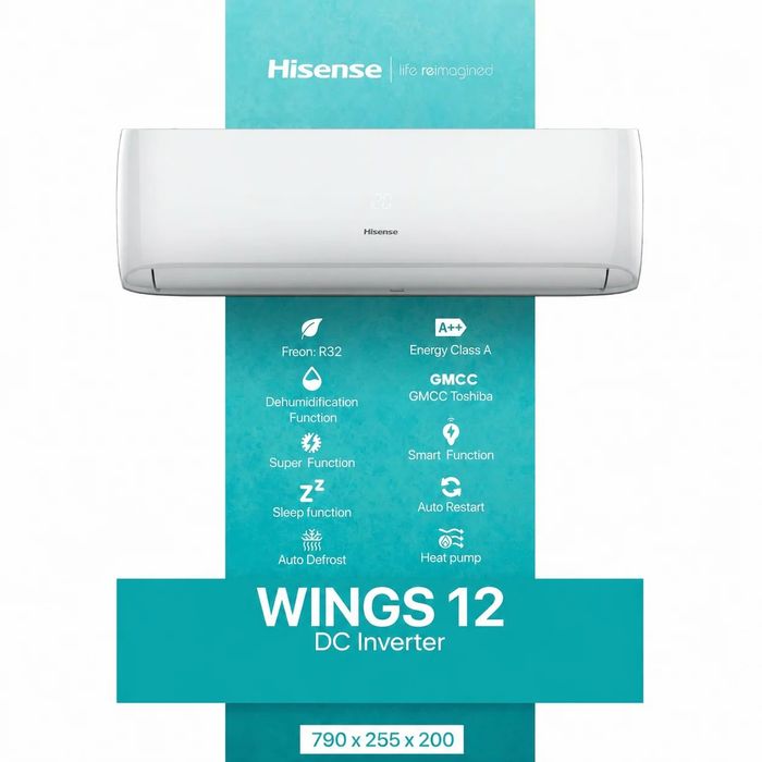Кондиционер hisense wings 12