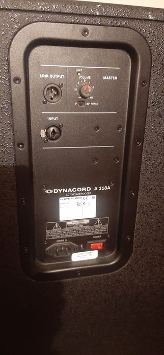 Vând 2 Bași Activi Dynacord A- line A118A