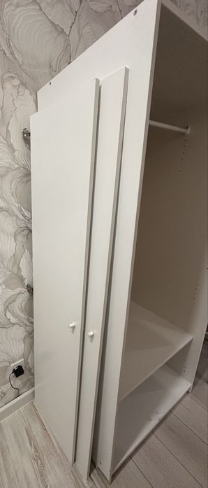 IKEA KLEPPSTAD — плательный шкаф, 2 двери