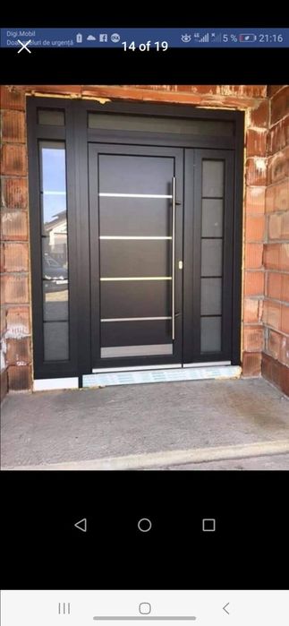 Tâmplărie PVC cu geam termopan