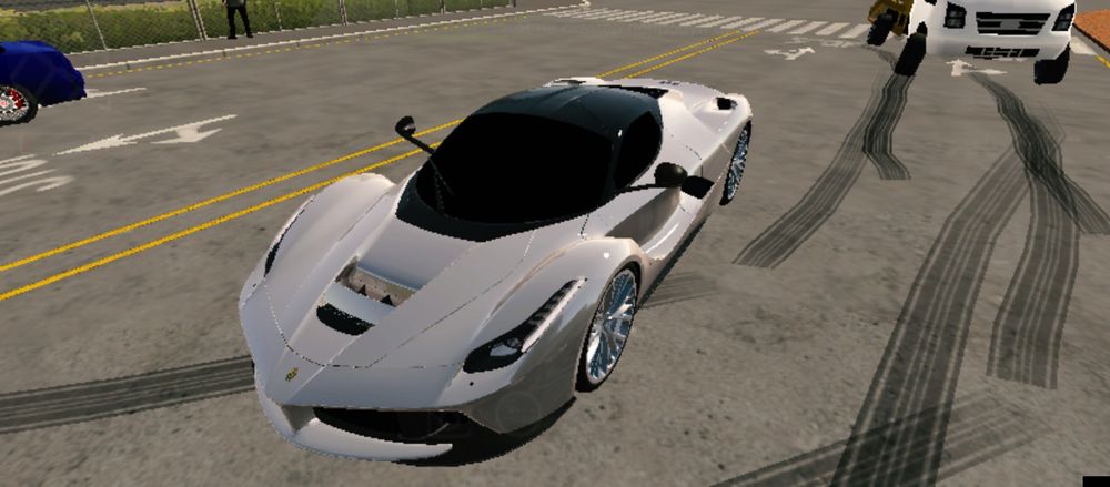 La ferrari кар паркинг