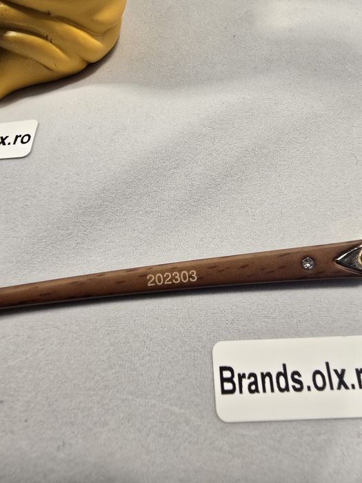 Ochelari de soare Cartier Horn, lentila transparenta