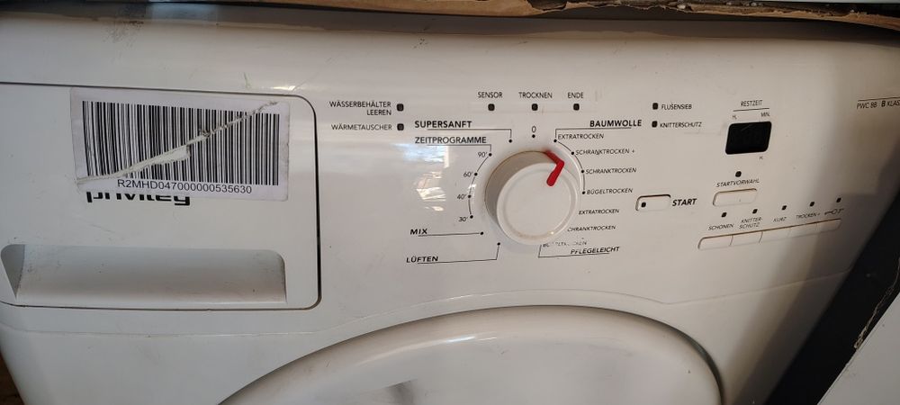 Чисто нова сушилня Privileg pwc 8b