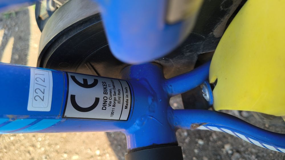 Bicicleta copii Roti Pline din Poliuretan