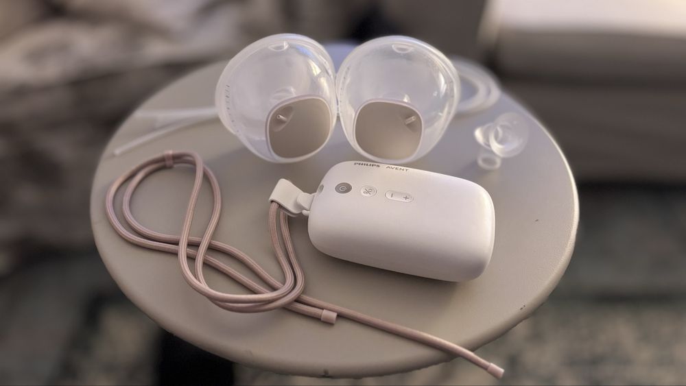 Pompa pentru san dubla handsfree Philips AVENT