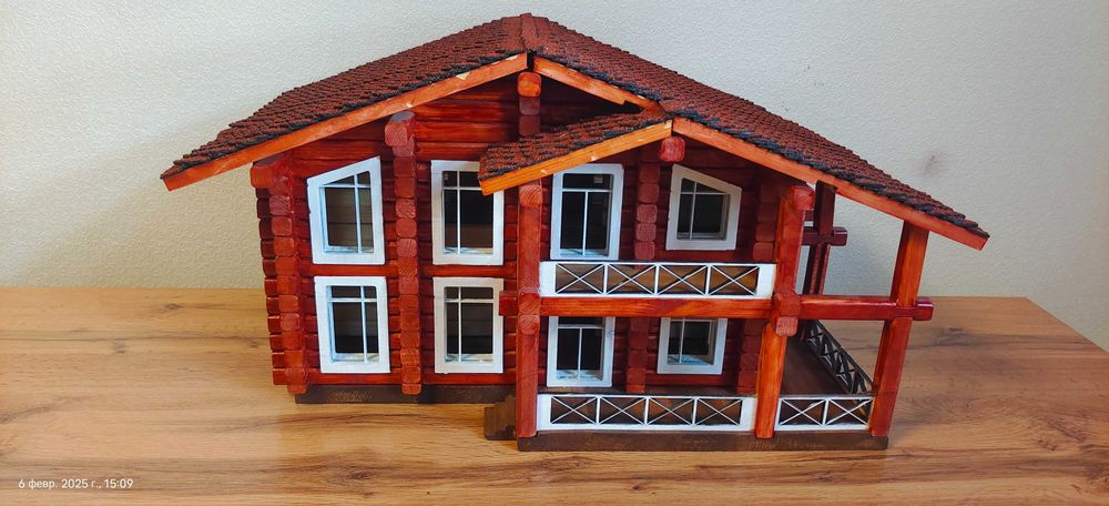 Конструктор деревянный дом