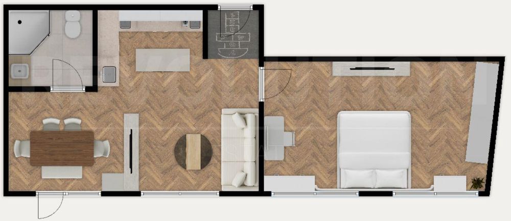 Продава се Двустаен апартамент в София, Обеля 2 - 82 кв.м за 987 €/кв.м - Снимка #7