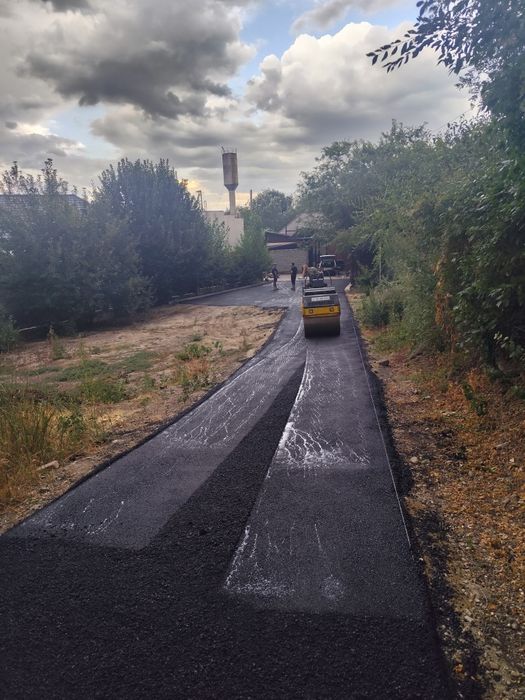 Укладка асфальта