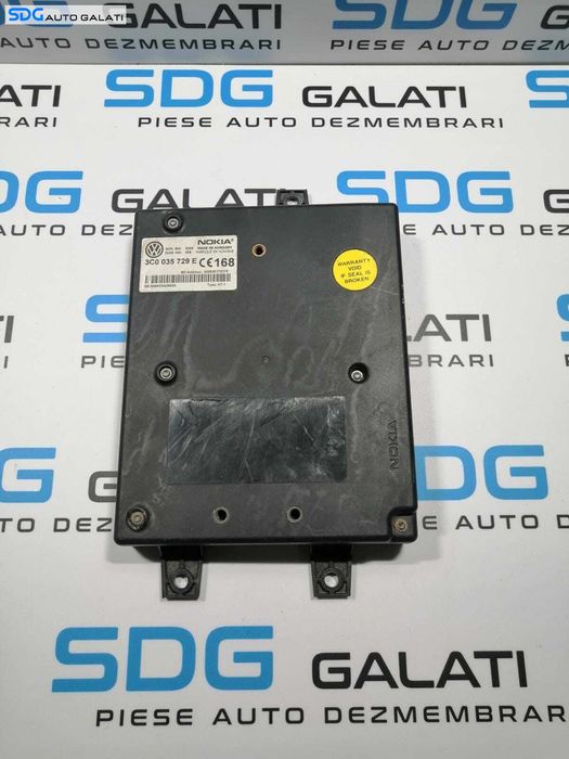 Unitate Modul Calculator Bluetooth Telefon Volkswagen Golf Plus 2004 - 2008 Cod 3C0035729E [L3627]