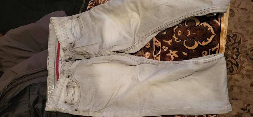 Джинсы Штаны бредовые мужские б.у