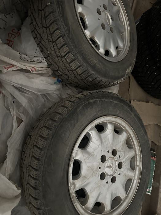 Диски R15 с зимней резиной