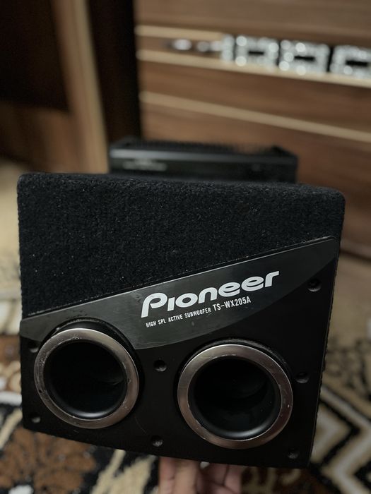 Subwoofer Auto  Pioneer activ +Statie +Cabluri