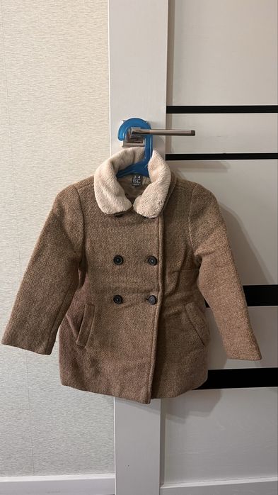 Zara пальто детское