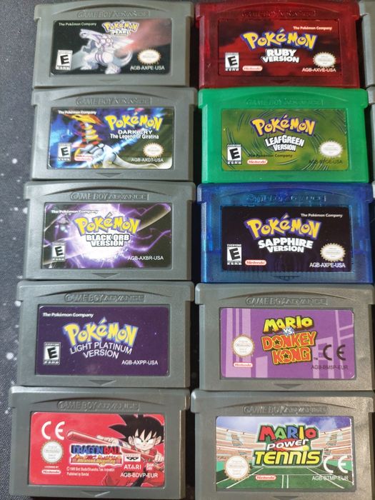 Jocuri nintendo gameboy advance pokemon sonic consola