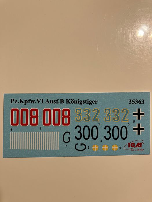 Макет/модел/ на танк King Tiger