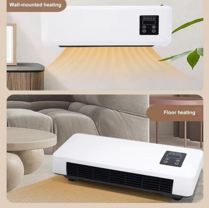 Печка за стенен монтаж с двойно предназначение – отопление и охлаждане