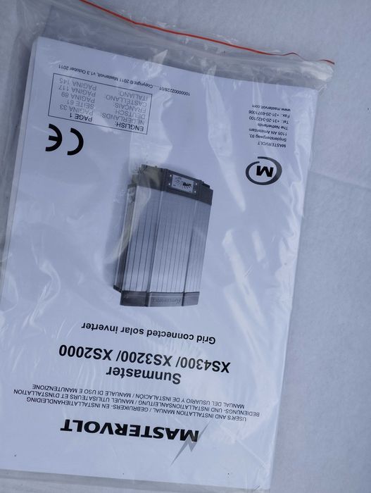 Соларен инвертор Mastervolt 5kw ,  smartmeter(смартметър)