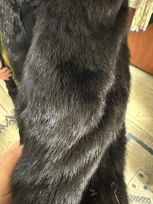 Шуба норковая до колено