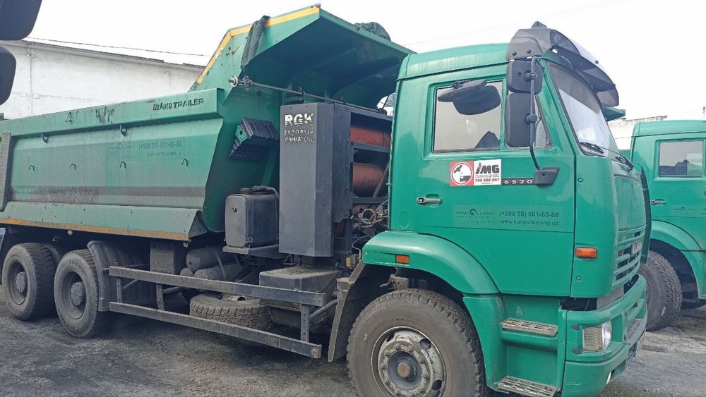 Kamaz 6520 evro на метан