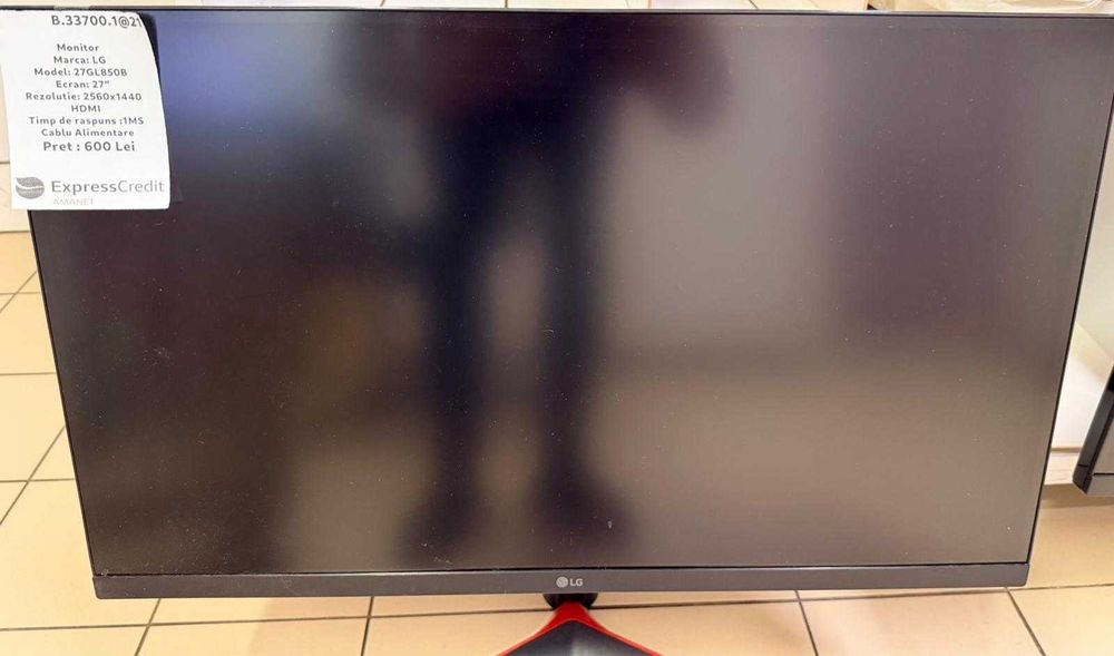 Monitor Gaming LG 27GL850B (Ag.21) Garantie 2 ani