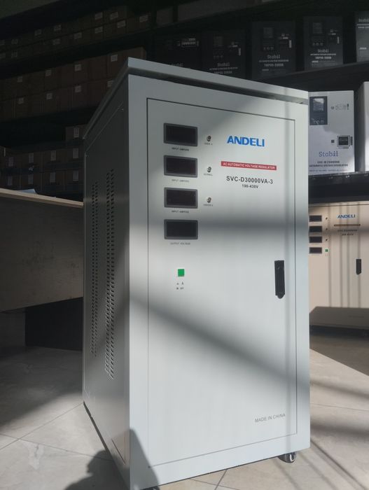 Stabilizator стабилизатор stipilzatr Andeli SVC 30-kva 190v-430v