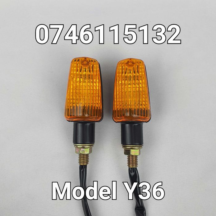 Moto Motocicleta Atv Scuter-Semnalizare-Semnalizari Cu Bec Normal- Y36
