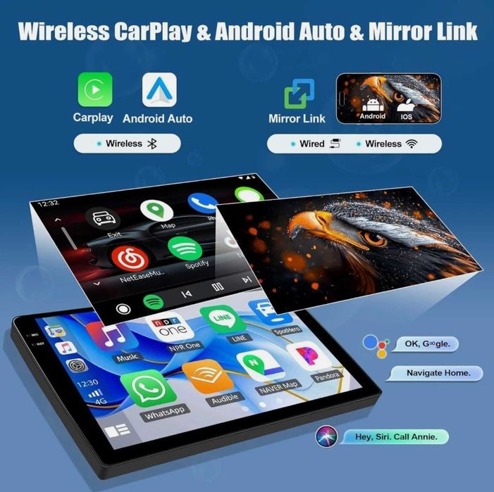 Навигация за Kia Picanto Morning 2011 -17 4G 128G Android 15 и 9"