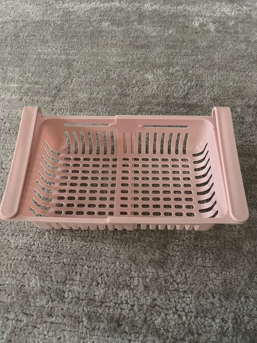 Coș organizator extensibil pentru frigider