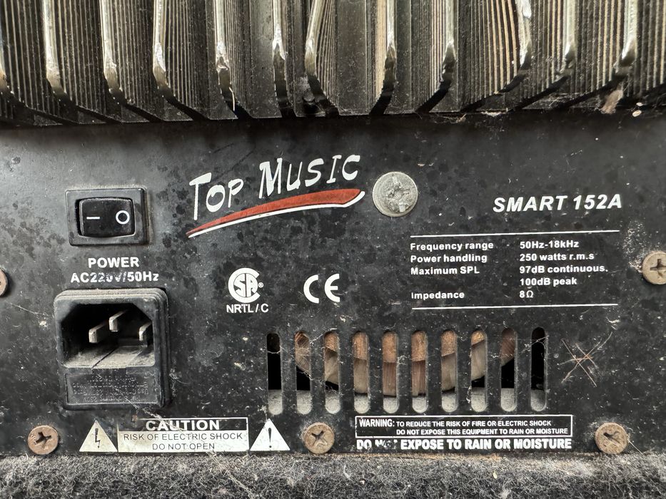 2 boxe active  Top Music smart 152A