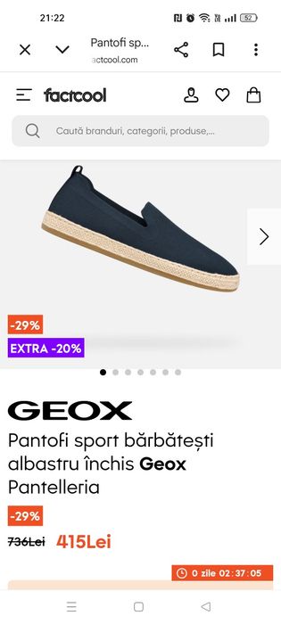 Espadrile geox barbati