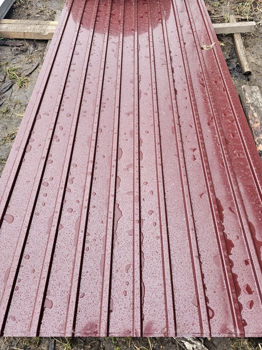 Профнастил профлит бордовый  0,4мм