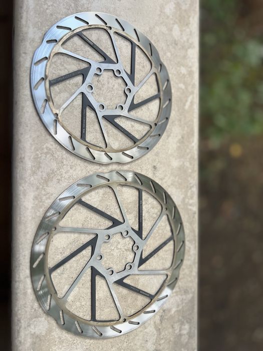 SRAM Level Silver Stealth 4-бутали дискови спирачки с дискове 180/160