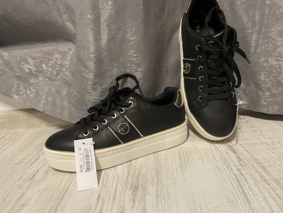 Сникърси  на Tamaris 1-23724-42 Черен