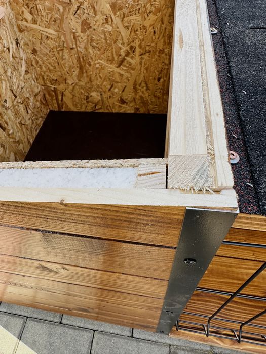 Cușca caine cu terasa si tarc 2 in 1 PREMIUM