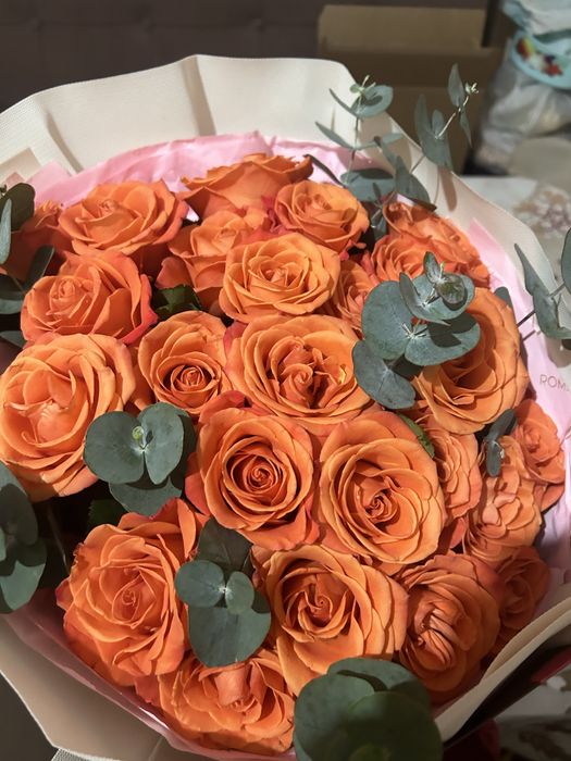 Цветы букет, и в корзинке