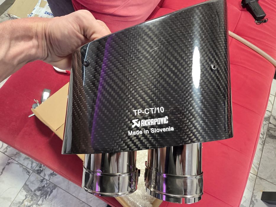 Rs6 c7 накрайници Акрапович