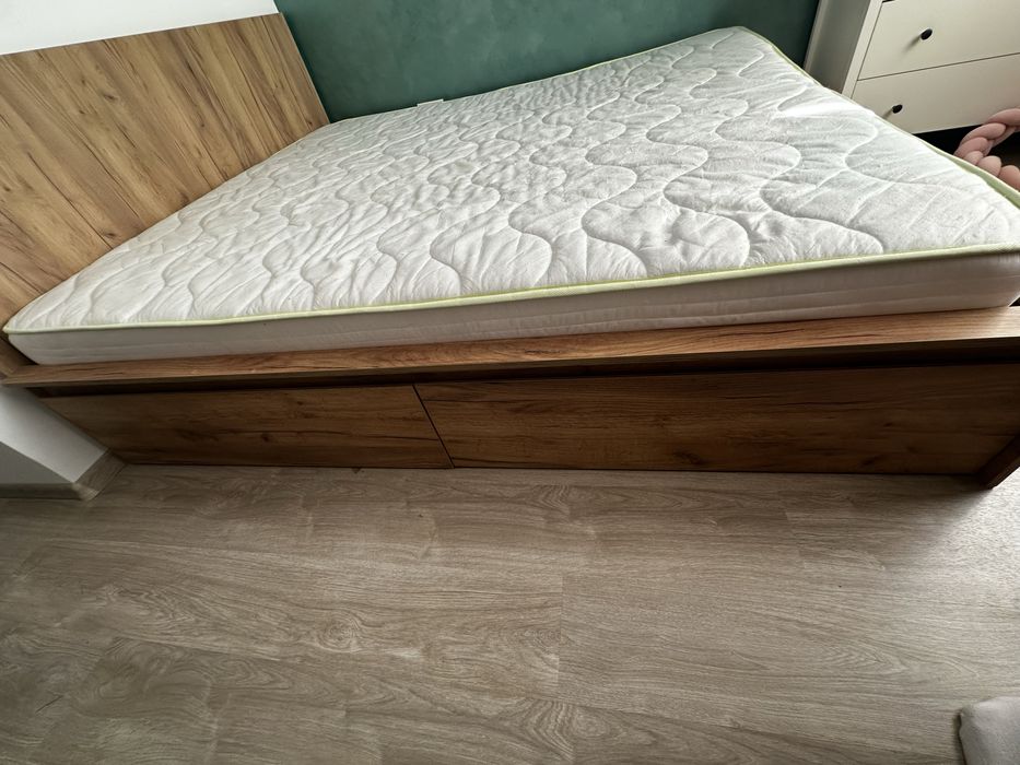 Pat mare 200x180+saltea
