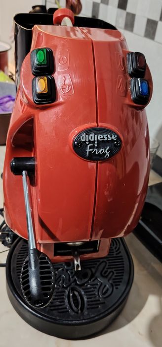 Espressor Didiesse Frog Revolution roșu – 15 bari – pentru pad ESE