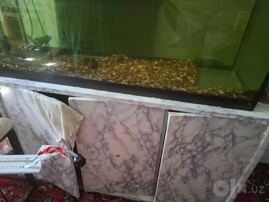 Аквариум 150л,без крышки в идеальном состоянии
