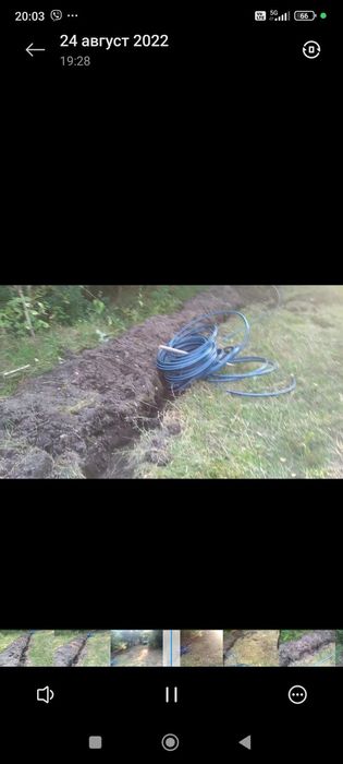 Мини багер до метър и половина