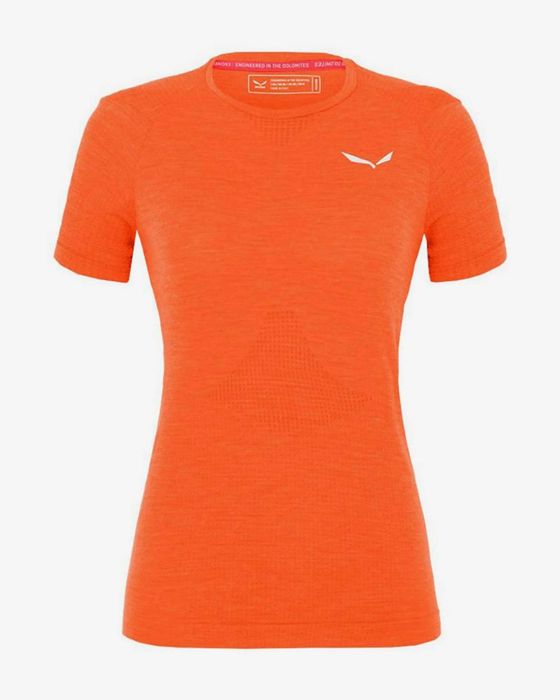 Дамска Мерино тениска Salewa Pedroc Merino  – Orangе,  Размер 38M, цена 44 €