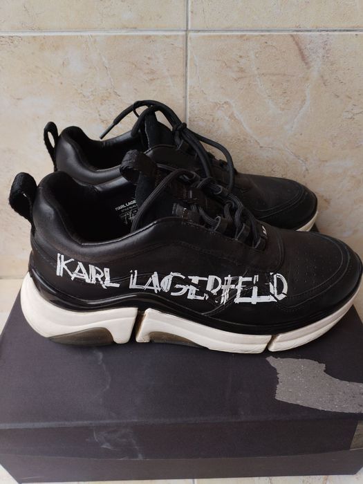 karl lagerfeld kl51710-000 - страхотни мъжки кецове 43