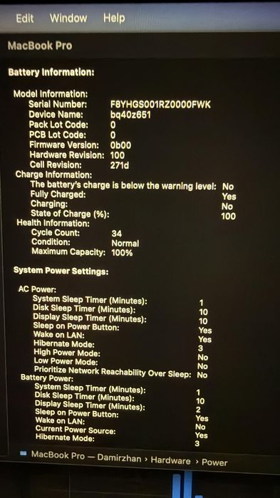 MacBook 14, m4 pro, 512 gb  озу 24