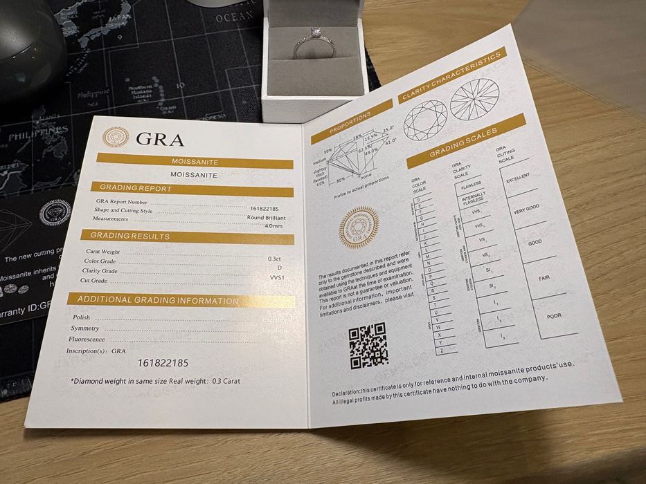 Inel Argint Logodna Elegant 15mm diametru