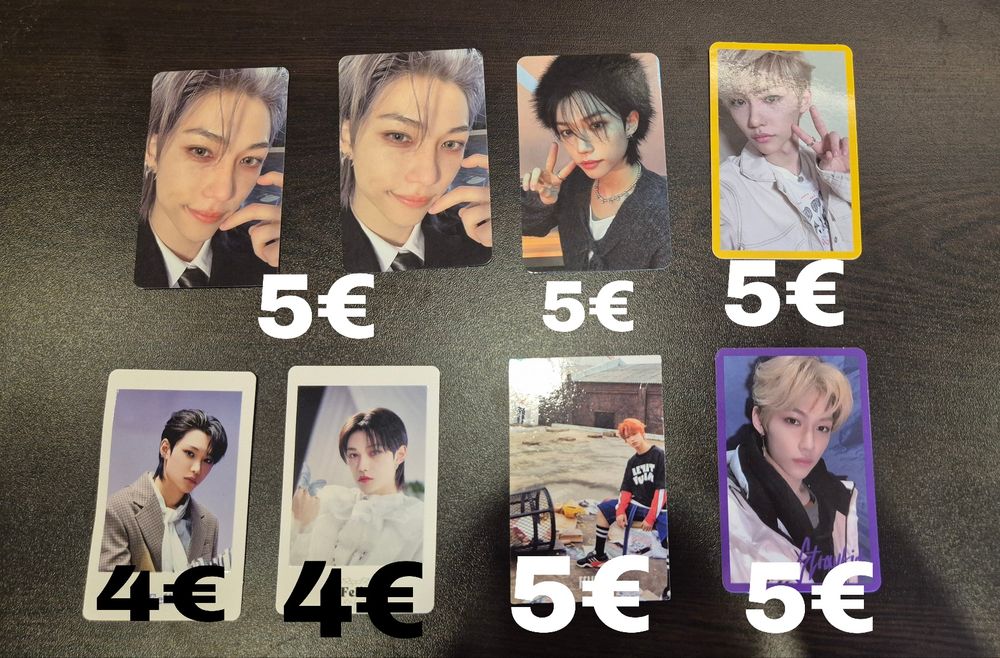 Stray kids официални картички