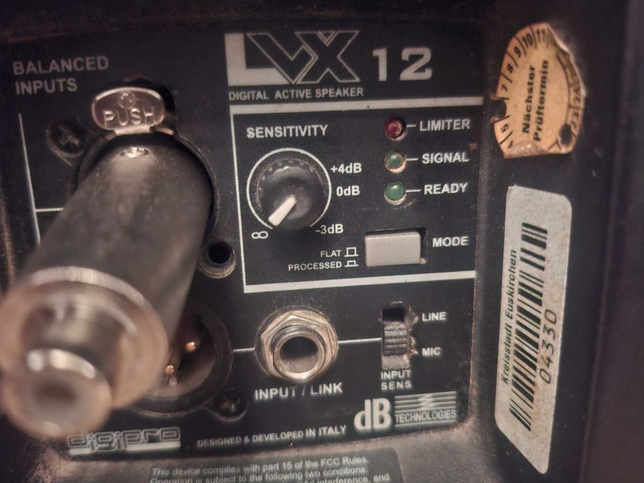 boxe active omnitronic c80a db lvx12 begringer b112d 1000w db m60s