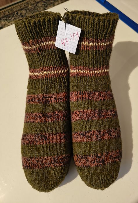 Зимние теплые ручная работа.