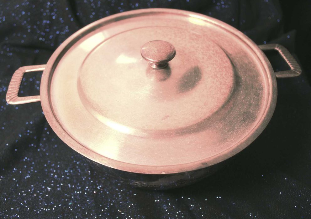 Супница мельхиоровая 3 литра