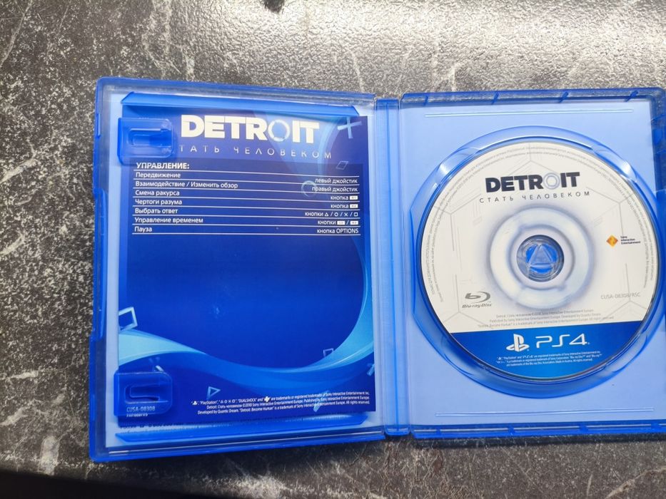 продам игру Detroit на пс 4